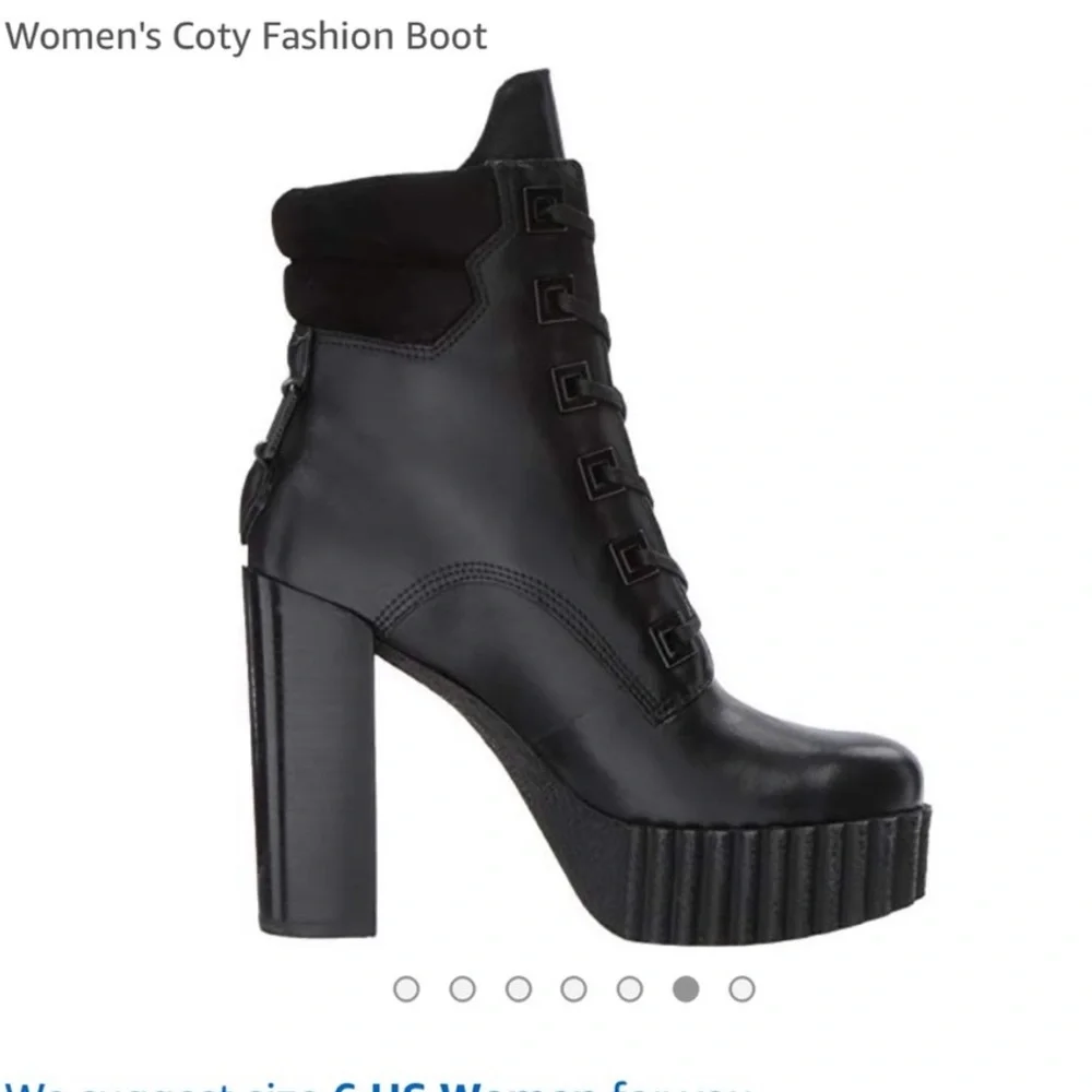 ❌SOLD❌ Kendall + Kylie Coty Platform Combat Boots - Picture 2 of 10
